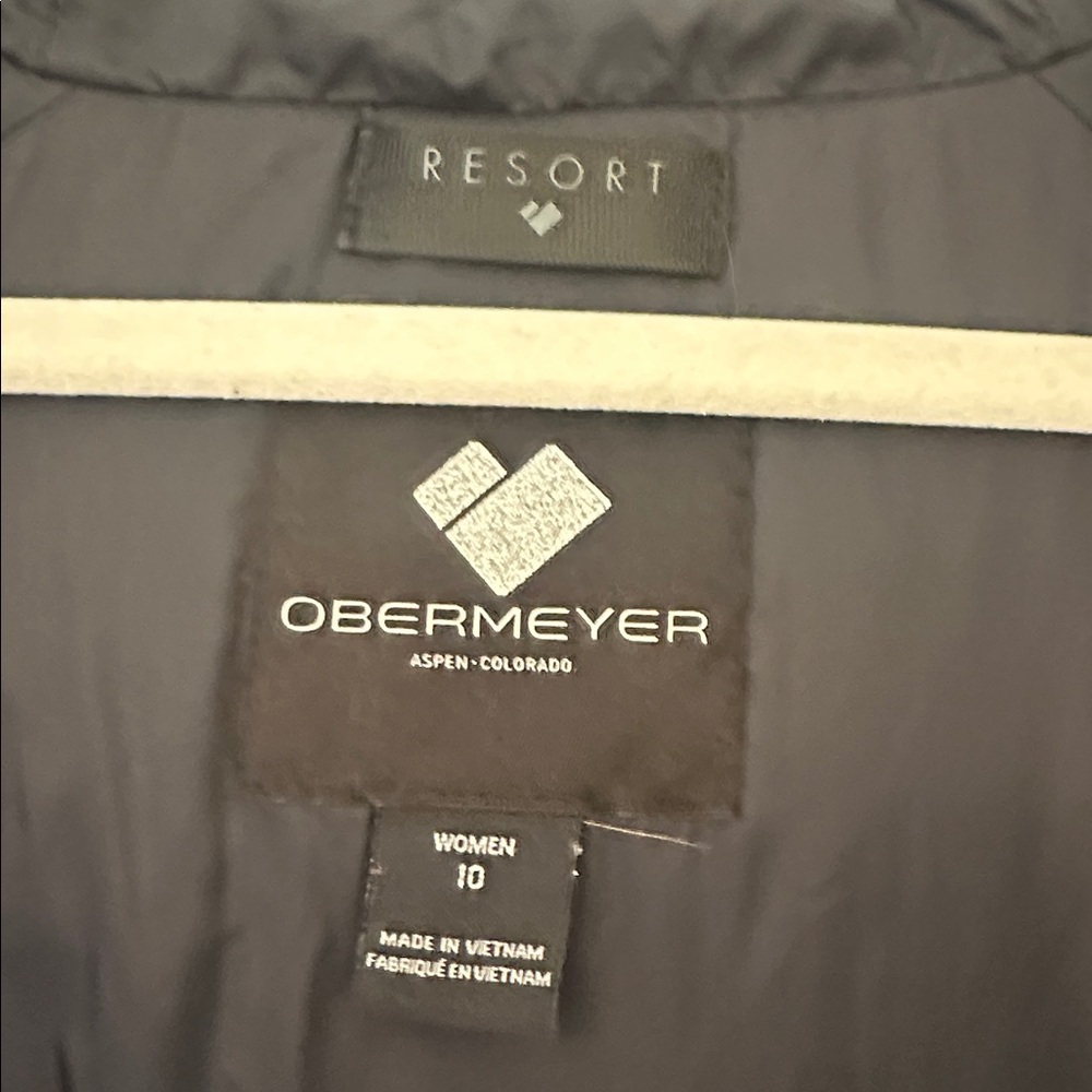 Obermeyer Women's Pink Down Jacket - image 4